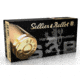 Sellier &amp; Bellot 357 SIG Sauer 124 Grain Jacketed Hollow Point Brass Cased Pistol Ammo, 50 Rounds, SB357SIGB