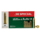 Sellier &amp; Bellot 38 Special 158 Grain Soft Point Brass Cased Pistol Ammo, 50 Rounds, SB38C