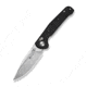SENCUT Glenspar Thumb Stud &amp; Crossbar Lock Knife Black Shredded G10 Handle 3.45inch Stonewashed 9cr18mov Blade