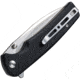 SENCUT Sachse Button Lock Black G10