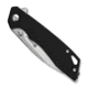 SENCUT Stratex Flipper &amp; Thumb Stud Knife Black G10 Handle 3.17inch Satin Finished 9cr18mov Blade