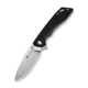 SENCUT Stratex Flipper &amp; Thumb Stud Knife Black G10 Handle 3.17inch Satin Finished 9cr18mov Blade