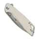SENCUT Stratex Flipper &amp; Thumb Stud Knife Ivory G10 Handle 3.17inch Satin Finished 9cr18mov Blade