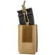 Sentry Gunnar AR/AK Double Stacked Rifle Mag Pouch, Coyote Brown, Double, 25NP07CB