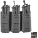 Sentry Gunnar Pistol Triple Mag Pouch, 9mm/.40 Caliber, Multi-Cam Black, Triple, 25NP36MB