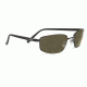 Serengeti Agazzi Sunglasses - Satin Black Frame, Polar PhD 555nm Lenses 7561