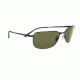 Serengeti Agata Sunglasses - Satin Black Frame, 555nm Polarized Lenses 7584
