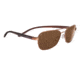 Serengeti Agazzi Sunglasses - Satin Black Frame, Polar PhD 555nm Lenses 7561
