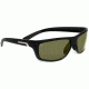 Serengeti Assisi Sunglasses Shiny Black Frame Polar Phd 555nm Lenses 7615