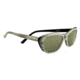 Serengeti Bagheria Single Vision Prescription Sunglasses, Creme Stripe Black Frame-7788SV