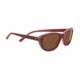 Serengeti Bagheria Single Vision Prescription Sunglasses, Wine Frame-7790SV