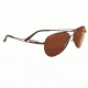 Serengeti Brando Single Vision Prescription Sunglasses, Velvet Espresso Frame-7543SV