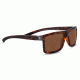 Serengeti Brera Sunglasses, Satin Tortoise/Satin Medium Gunmetal, Polarized Drivers Lenses, 8544
