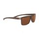 Serengeti Brera Sunglasses, Sanded Dark Brown Frame, Polarized Drivers Lenses, 7926