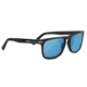 Serengeti Carlo Large Progressive Prescription Sunglasses, Shiny Black Frame, Polarized, Photochromic, 8692PR