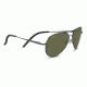 Serengeti Carrara Small, Polarized 555nm , Aviator , Unisex, Shiny Gunmetal, Small 8554