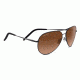 Serengeti Carrara Sunglasses, Satin Dark Gunmetal, Drivers Gradient, 8453