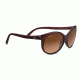 Serengeti Caterina, Drivers gradient, Round/Cat-Eye, Female, Shiny Burgundy, Medium/Large 8557