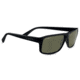 Serengeti Claudio Single Vision Prescription Sunglasses, Shiny Black Frame, Polarized, Photochromic, 7949SV
