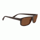 Serengeti Claudio Sunglasses, Sanded Dark Brown Frame, Polarized Drivers Lens, 7952