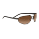 Serengeti Como Progressive Prescription Sunglasses, Shiny Dark Gunmetal Frame, 8394PR