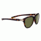 Serengeti Elba Single Vision Prescription Sunglasses, Satin Dark Tortoise/Satin Brass Frame, 8329SV