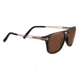 Serengeti Empoli Single Vision Prescription Sunglasses, Brown Frost Fade Frame-7763SV