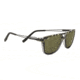 Serengeti Empoli Single Vision Prescription Sunglasses, Satin Black Tortoise Frame-7764SV