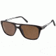 Serengeti Empoli Single Vision Prescription Sunglasses, Shiny Matte Brown Frame-7917SV