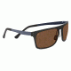 Serengeti Ferrara Single Vision Prescription Sunglasses, Shiny Carbon Fiber Frame-7897SV