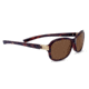 Serengeti Isola Progressive Prescription Sunglasses, Shiny Dark Tortoise Frame, 8429PR