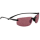 Serengeti Lipari Sunglasses - Shiny Black Frame and Polar PhD Sedona Lens 7806