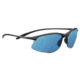 Serengeti Maestrale Sunglasses, Satin Black, Polarized 555NM Blue, 8696