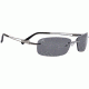 Serengeti Mare Sunglasses - Shiny Silver Frame, Polar PhD Drivers Lens 7349