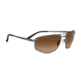 Serengeti Modugno Progressive Prescription Sunglasses, Shiny Dark Gunmetal Frame, 8404PR