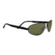 Serengeti Monza Single Vision Prescription Sunglasses, Satin Black/Black Tortoise Laser Frame-7793SV