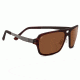 Serengeti Nunzio Single Vision Prescription Sunglasses, Satin Dark Tortoise Frame 8269SV