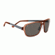 Serengeti Nunzio Sunglasses - Crystal Dark Brown Frame and Polar PhD CPG Lens 7834