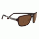 Serengeti Nunzio Sunglasses, Satin Dark Tortoise Frame, Polar PhD Drivers Lens, 8269