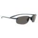 Serengeti Nuvola Single Vision Prescription Sunglasses, Sanded Dark Gray Frame, 8447SV