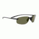 Serengeti Nuvola Sunglasses, Satin Black, Polar PhD 555nm, 8446
