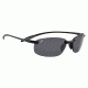 Serengeti Nuvola Sunglasses, Shiny Black Frame, Polarized PhD CPG Lens 7359