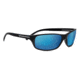 Serengeti Pisa Sunglasses, Shiny Black Frame, Polarized 555nm Blue  Lens, 8272