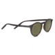 Serengeti Raffaele Progressive Prescription Sunglasses, Matte Dark Havana Frame, Polarized, Photochromic, 8836PR
