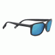 Serengeti Renzo, Polarized 555nm Blue, Square, Unisex, Satin  Dark Gray/Satin Dark Gunmetal, Medium/Large 8626