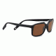 Serengeti Renzo, Polarized Drivers, Square, Unisex, Satin Black/Shiny Dark Gunmetal, Medium/Large 8624