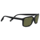 Serengeti Renzo Progressive Prescription Sunglasses, Satin Black / Satin Dark Gunmetal Frame, Polarized, Photochromic, 8621PR