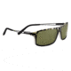Serengeti Rivoli Single Vision Prescription Sunglasses, Satin Black Tortoise Frame-7766SV