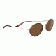 Serengeti Sirolo Sunglasses, Shiny Cognac Frame, Polarized Drivers Lens, 8104