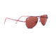 Serengeti Aviator Sunglasses, Small - Pink Frame, Sedona Polarized Lens 7093